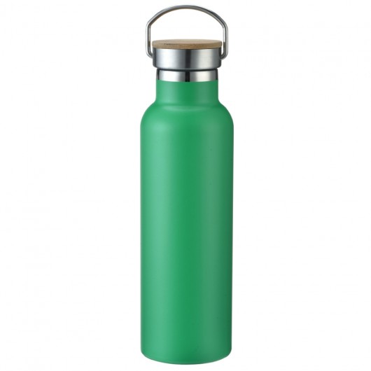 Dark Green Lugano Metal Bottles